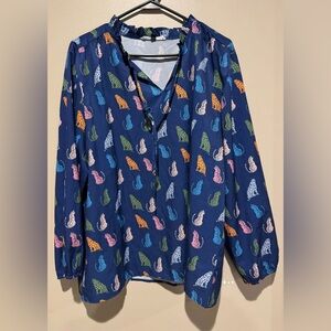 Multicolor Paisley Blouse